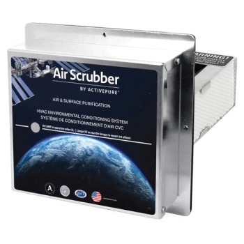 AirScrubber by Aerus® 9960051 Ozone Air Purifier, 100-240 V, 40 to 60 cfm, 8-1/2 in H, 8-1/2 in W, 11 in D