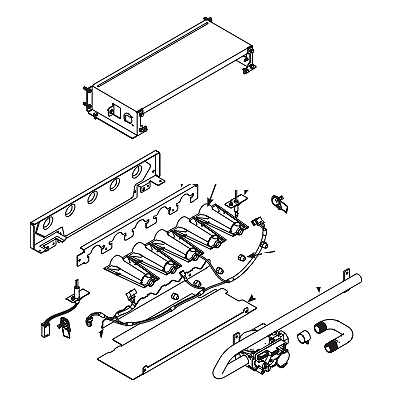 BAYLPSS400C; LP CONVERSION KIT INCLUDES (6) STAINLESS BURNERS A729800P01 & KIT07611.