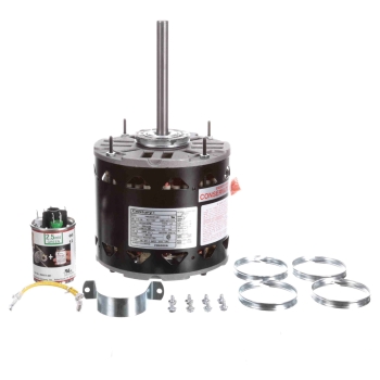 Century® FD6000A Fan and Blower Motor, 1/2 hp Motor, 208-230 V, 1 ph, 1075 rpm Motor, Permanent Split Capacitor Motor