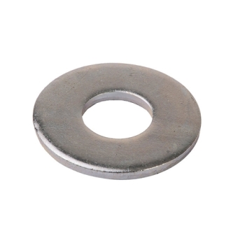 Devco 6704 Flat Washer, 7/16 in ID, 1 in OD, 3/8 in