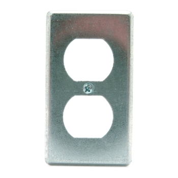DiversiTech® 620-252 2-Duplex Flat Receptacle Cover, Steel