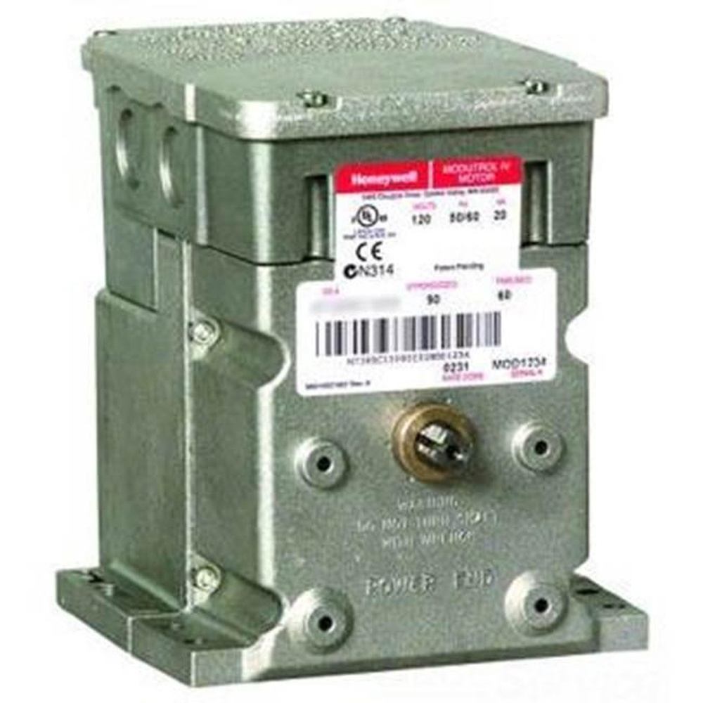 Honeywell 90 Series M9174C1025 Rotary Actuator With 135 Ohm Control, 120 V, 0.2 A, Aluminum