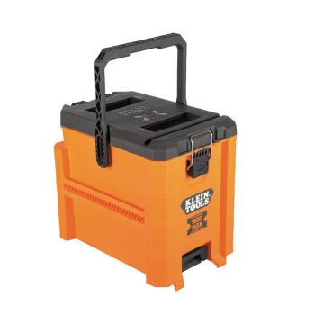KLEIN TOOLS® MODbox™ 54824MB Hybrid Tool Bo, Polymer, 14.4 in H, 15-1/2 in W, 10.9 in D, 75 lb Load, 1 -Compartment