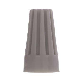 NSI Easy-Twist™ WC-G-C Wire Connector, 22 to 14 AWG Wire, 300 V, Thermoplastic Insulation, Gray