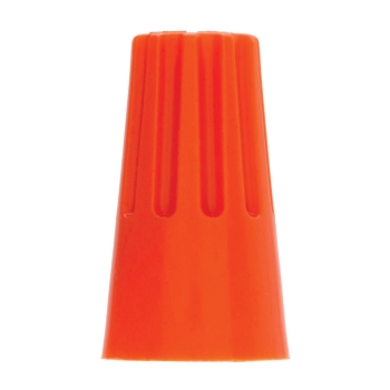 NSI Easy-Twist™ WC-O-C Wire Connector, 22 to 14 AWG Wire, 600 V, Thermoplastic Insulation, Orange