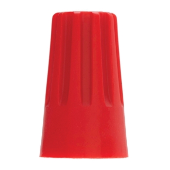 NSI Easy-Twist™ WC-R-C Wire Connector, 22 to 10 AWG Wire, 600 V, Thermoplastic Insulation, Red