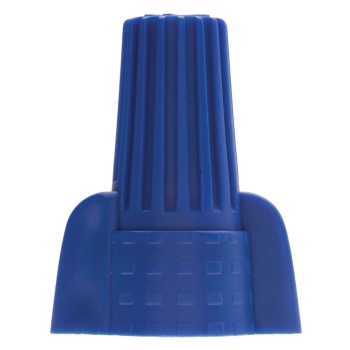 NSI Easy-Twist™ WWC-B-SJ Wire Connector, 14 to 6 AWG Wire, Thermoplastic Insulation, Blue