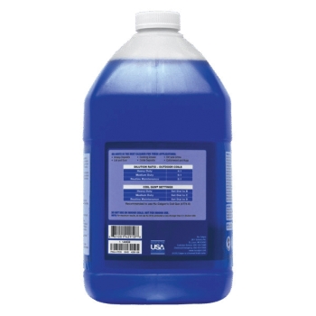 Nu-Calgon 4291-08 Coil Cleaner, Liquid, 1 gal, Bottle, Base Chemical: Alkaline, Blue