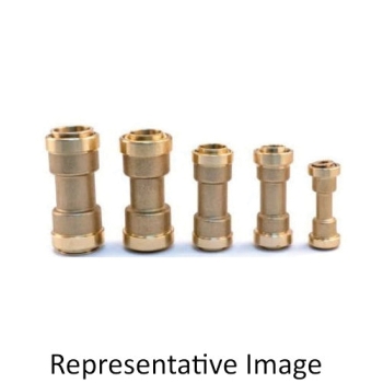 PRO-Fit™ 87020 Union, 1/2 in Connection Size 1, Connection Type 1: Push-to-Connect, 870 psi Max Working Pressure, Brass