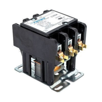 Packard C350A Contactor, 3-Pole, 24 V Switching Voltage, 50 A Switching Current