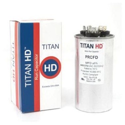 DiversiTech® PRCFD Series PRCFD455A Motor Dual Run Capacitor, MFD Rating: 45+5 uF, 440 VAC, Round, 2 in Dia, 3.88 in H