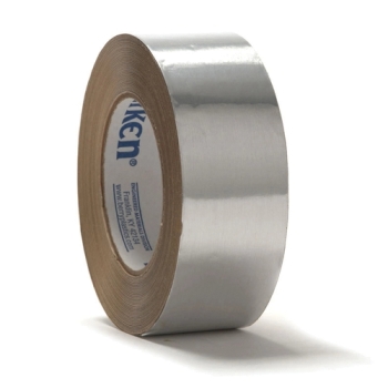Polyken® 1087633 Multi-Purpose Tape, 72 mm W, 46 m L, 3.7 mil Thick, Aluminum Foil/Kraft Paper, Silver