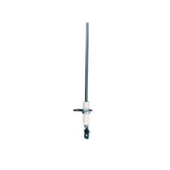 Supco® FLS010 Flame Sensor, 1/4 in Connection Size 1, Connection Type 1: Quick Disconnect, Ceramic, 4 in L