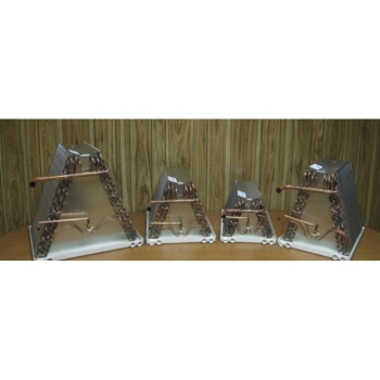 Sustainable Coils 1024A13 Replacement Uncased Coil, R-22, R-410A Refrigerant, Tonnage: 2 ton, 3/8 in Liquid Line