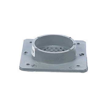 TRANE® ADP01052 Flue Connector With Perforated Air Diffuser, Plastic, Connector, For Pipe Size: 2 in, 4.4 in D