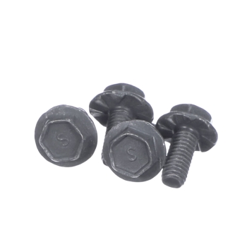 TRANE® SCR01996 Forming Screw With Gernibs Taptite, Hex Washer Head, Hex Drive, #10-32 Thread, 0.438 in, 0.408 in L