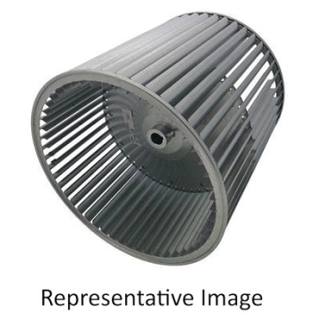 TRANE® WHL00740 Blower Wheel, 6 in OD, 1/2 in Dia Bore, Clockwise, Steel