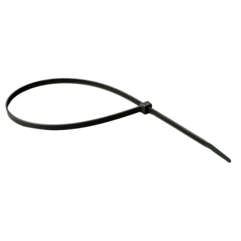Wagner® WTB15C Wire Tie, 15 in L, Nylon, 50 lb Tensile Strength, Black