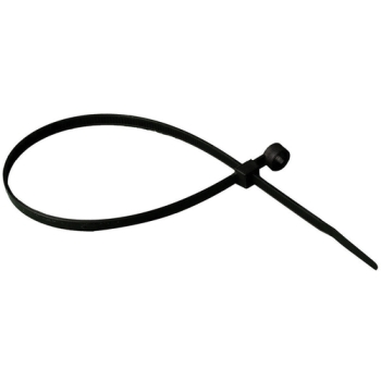 Wagner® WTMB07C Wire Tie With 7 in Mounting Hole, 7 in L, Nylon, 50 lb Tensile Strength, Black