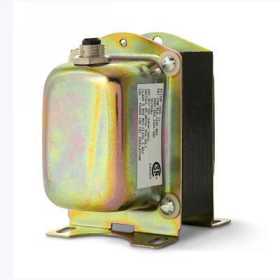 Resideo AT150 AT150F1022 Transformer, 50 VA, 120 VAC, 208 VAC, 240 VAC Primary Voltage, 24 VAC (At Rated Power Output), 27.5 VAC (Open Circuit), 1, Wired / Lead Wires (Primary, Secondary), Plate Mount, Foot Mount, Knockout Mount, 3-3/16" H x 2-3/16" W x 3-5/8" D Dimensions