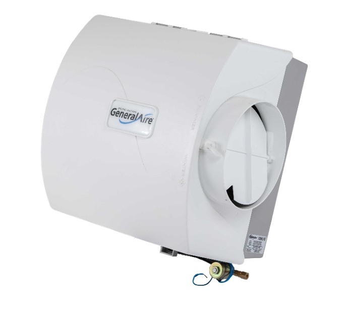 General Filters Elite 5015 Flow-Through Humidifier, 19 GPD (Based On 120 Â°F Plenum Temperature), â‰¤3,000 Sq. Ft. Coverage Area, 24 V, 1 Phase, 1 A, Manual, Saddle Valve