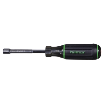 hilmor® 1839059 Magnetic Nut Driver, 1/4 in Shank, Hex Point, 3 in L Shaft, Red