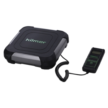 hilmor® RSW220 Digital Wired Refrigerant Scale, 220 lb, LCD Display, Battery