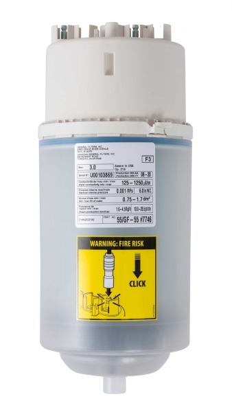 General Filters Model 55 7746 Replacement Steam Cylinder, 14" L x 5-3/4" H x 5-3/4" W Dimensions, White