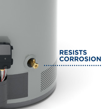 General Electric RealMAX Choice GP40T08BXR Tall LP Water Heater, 40 Gallons Capacity, 36,000 BTU/hr, Propane (LP), 83 GPH First Hour Delivery, 37 GPH (At 90Â°F Rise) Recovery Rate, No Energy Star Compliant, Atmospheric Vent Type