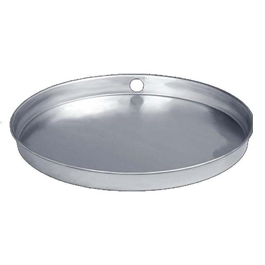 Wolverine Brass Water-Tite 90318 Water Heater Pan, 20" Pan Size, 1" Drain Connection, Aluminum, Domestic