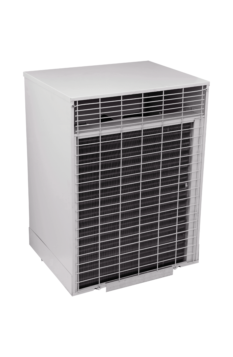 First Co WCX12 24WCXA12BB Thru-the-Wall Split Condensing Unit, 2 Tons Nominal Capacity, 12 SEER, R-410A, Through-The-Wall Configuration, 1, 208/230 V, Sweat/Braze