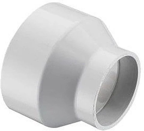 Tigre 102-3205 Reducing Coupling, 3 in Hub x 2 in Hub, PVC