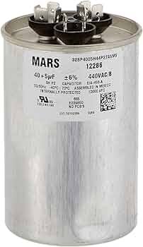 Mars® 12286 40/5MFD X 440V Round Capacitor