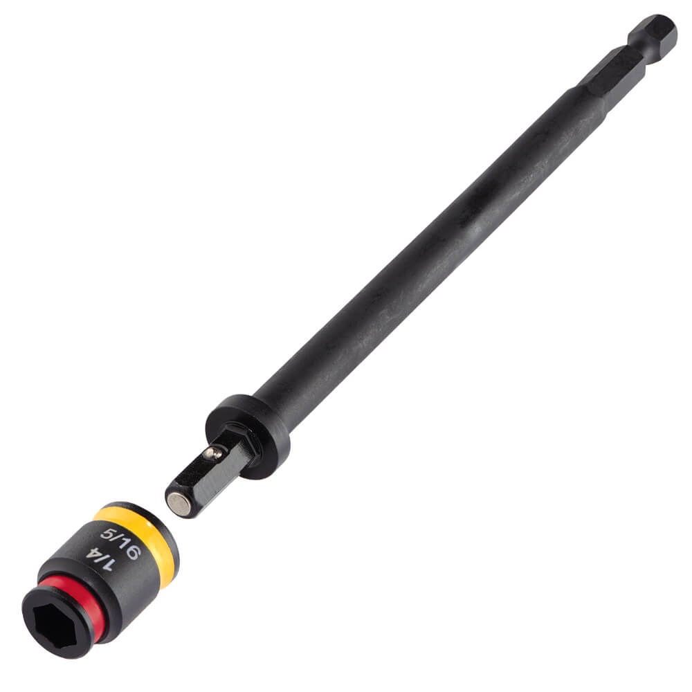 Malco® C-RHEX® MSHXLC Chuck Driver, Steel, Red/Yellow, 6 in OAL