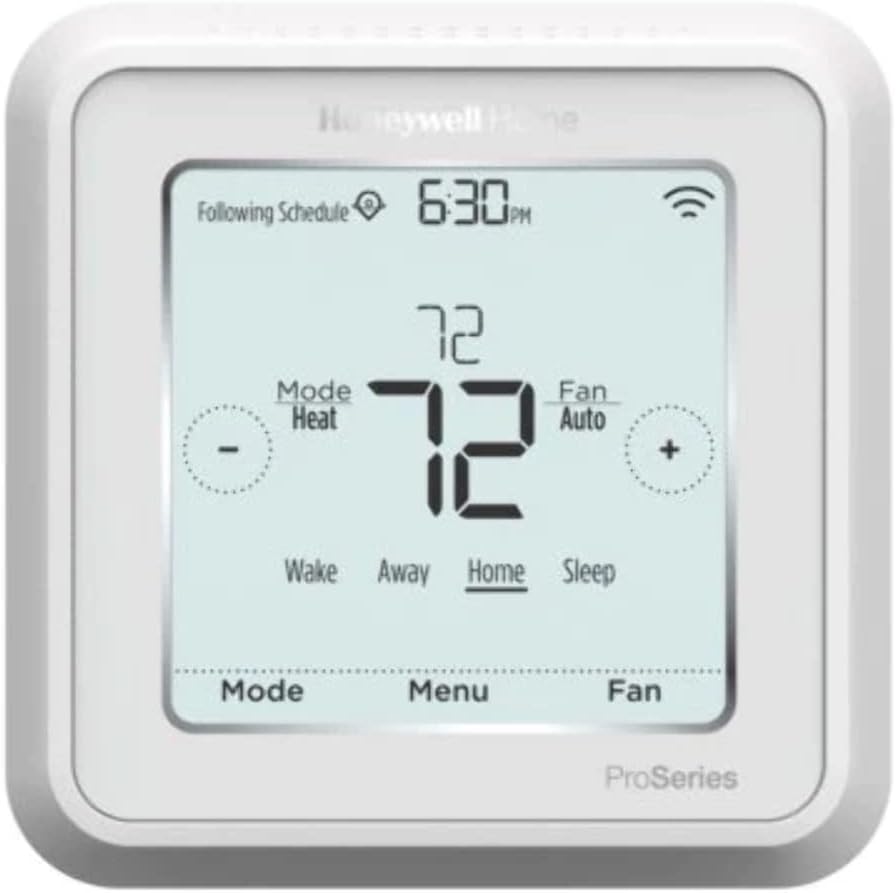 Honeywell TH6220WF2006/U Honeywell, Lyric T6 Pro Wi-Fi, 2H/2C Or 2HP/1C, Thouchscreen