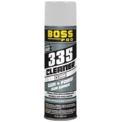 BOSS® by Soudal 142905 Gun Foam Cleaner, Liquid, Acetone Base, 12 oz, Aerosol Can, Clear