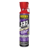 BOSS® by Soudal 143104 Gap Filling Foam, Tan, 20 oz, Gun, 24 hr Cure, 10 min Setting Time, Polyurethane Base
