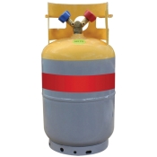 DiversiTech® Mastercool, Inc 02033-A2L A2L Refrigerant Recovery Cylinder With 3/4 in NPT Plug, 30 lb