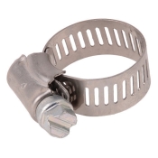 DiversiTech® B-8H Hose Clamp, 29/32 in Ma, 1/2 in Min, Stainless Steel Band