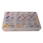 DiversiTech® PA10 Plastic Box With Terminal Assortments, 180 Terminals