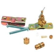 DiversiTech® QAV-2 Self-Tapping Water Tap Valve, 3/8 to 1-1/8 in Nominal Pipe