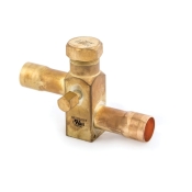 DiversiTech® Sanhua SERVICE-BAR-6-S-T Service Valve, 3/4 in Main Line, ODF Main Line Connection