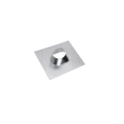 DuraVent® 4BVF Adjustable Roof Flashing, 4 in, Aluminum/Steel, 28 ga Gauge, 4-1/2 in Dia Opening, 0 Min Roof Pitch