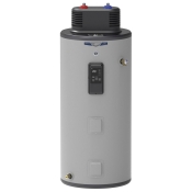 GE Smart GE50S10BMM Short Water Heater With Flexible Capacity, 50 gal Capacity, Electric Power Source, 24 in Diameter