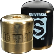 JB Industries SHIELD® SHLD-U12 Refrigerant Locking Cap, R-22, R-410A Refrigerant, Brass, Cap