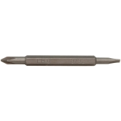 KLEIN TOOLS® 13991-8 4-in-1 Electronic Bit, #0, 3/32 in Bit, 4 -Piece, Phillips, Slotted Drive, 1.8 in L, Steel