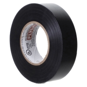 MORRIS 6-3460 Economy Electrical Tape, 3/4 in W, 60 ft L, 7 mil Thick, Vinyl, Black