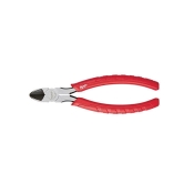 Milwaukee® 48-22-6107 Diagonal Cutting Pliers, 4.1 in L, 0.88 in L Blade, 8.1 in W, Red/Silver, Comfort Grip Handle