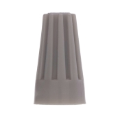 NSI Easy-Twist™ WC-G-C Wire Connector, 22 to 14 AWG Wire, 300 V, Thermoplastic Insulation, Gray