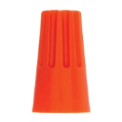 NSI Easy-Twist™ WC-O-C Wire Connector, 22 to 14 AWG Wire, 600 V, Thermoplastic Insulation, Orange